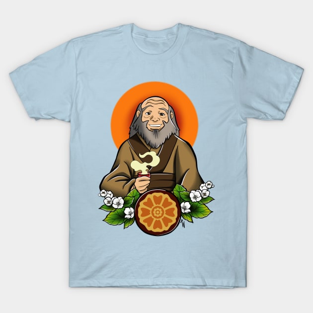 Uncle Iroh T-Shirt by Jurassic Ink